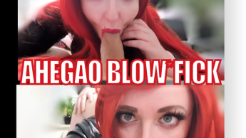 Ahegao Blowjob-Fick
