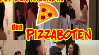 Den Pizzaboten vernascht