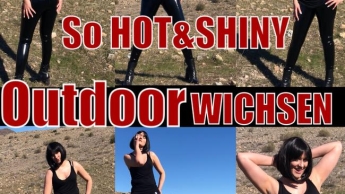 Hot&Shiny: Outdoor Wichsen