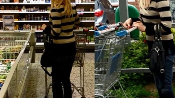 Im Supermarkt heimlich gefilmt und abgeschleppt!!