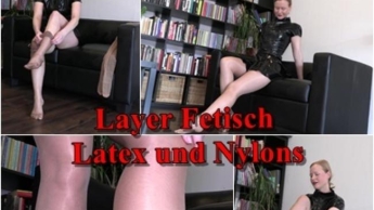 Layer Fetisch – Latex und Nylonstrumpfhosen