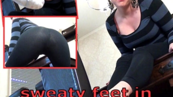 Sweaty feet in your fuckface