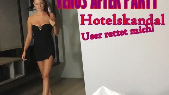 VENUS after Party – Hotelskandal, User rettet mich!