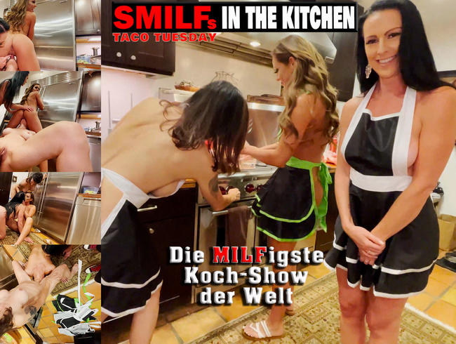 sMILFs in the kitchen. Taco Tuesday