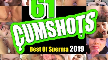 61 Cumshots! Best Of Sperma 2019