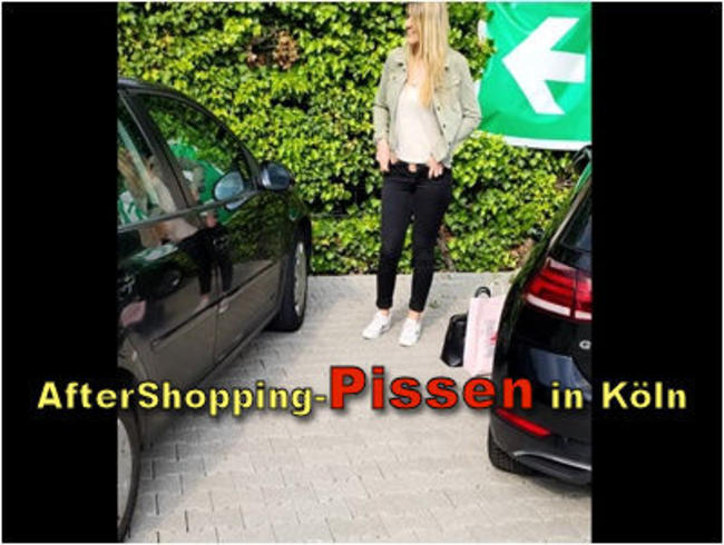 AfterShopping-Pissen in Köln