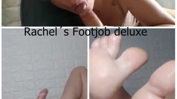 Rachels Footjob deluxe