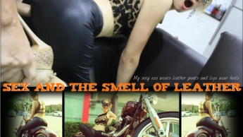 Sex und der Geruch von Leder