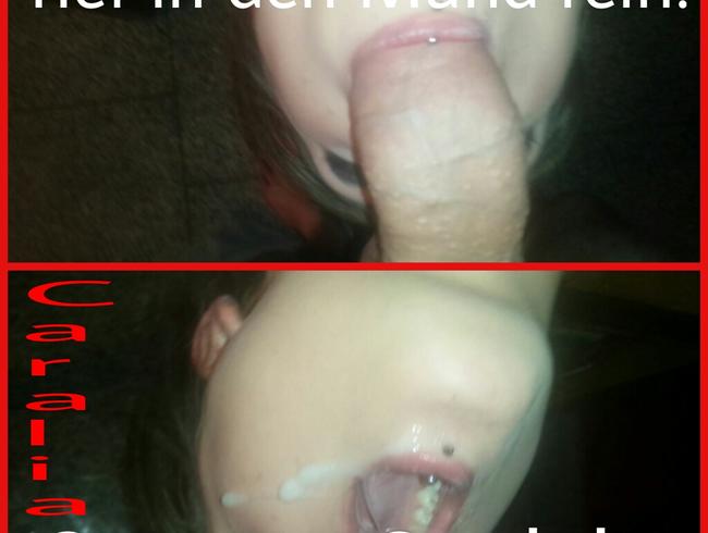 TIEF IN DEN MUND GEFICKT!!