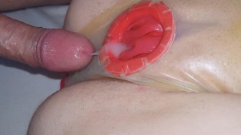 Frauen Kondom Selbstgemacht! Latex Slip Condom!