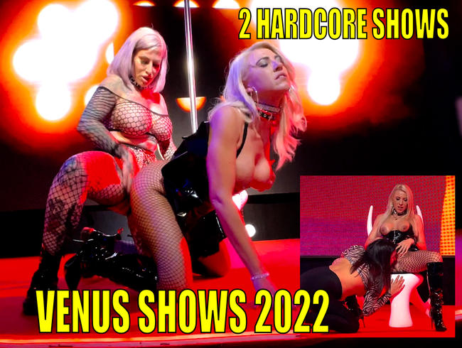 VENUS MESSE 2022 – 2 HARDCORE Shows vor LIVE Publikum!!!