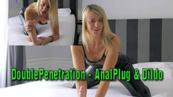 DoublePenetration – AnalPlug & Dildo