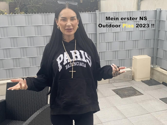 Mein erster Outdoor Piss 2023!!