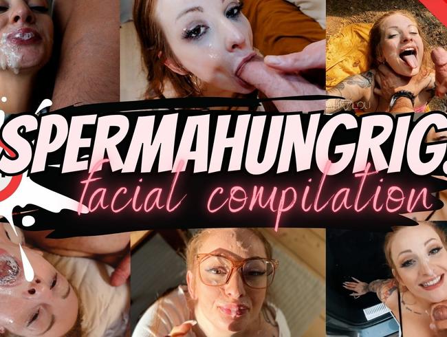 SPERMAHUNGRIG! – Facial Compilation