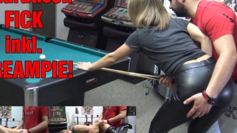 Billardtisch FICK inkl. CREAMPIE!