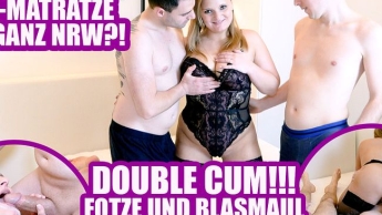 VERHURTESTE USER MATRATZE AUS GANZ NRW?! DOUBLE CUM!!! FOTZE UND BLASMAUL VOLLGESPRITZT!