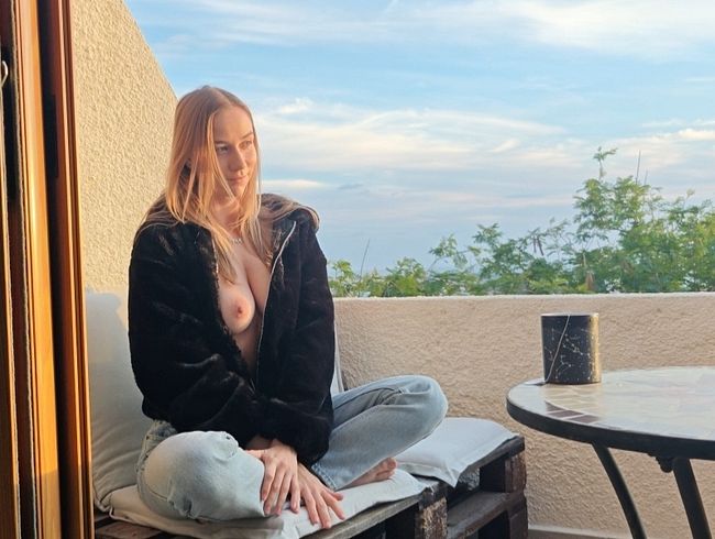 Ich zeige dem Nachbar wie man mich zum Orgasmus bringt!