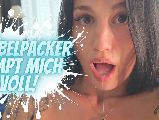 Möbelpacker pumpt mich komplett voll!