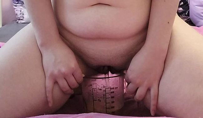 Ich pinkel den Messbecher voll! Schaffe ich 1 Liter?