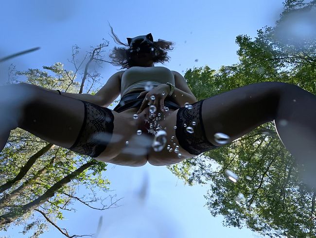 Meine Outdoor-Pissfotze