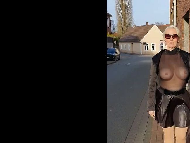 Vorbereitungen für einen frivolen Spaziergang