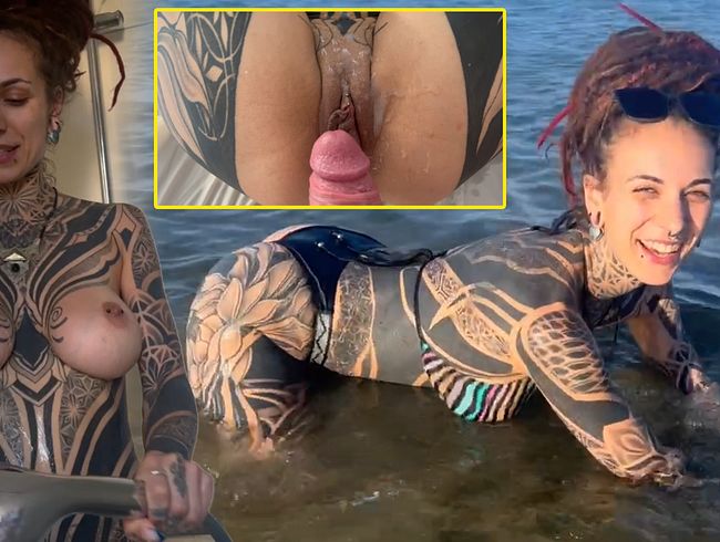 Spritzig am Meer! Erst das Meer danach er :)