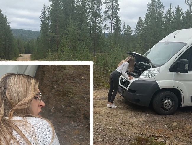 Autopanne ?? Fremder Mann hilft mir und fickt mich!!