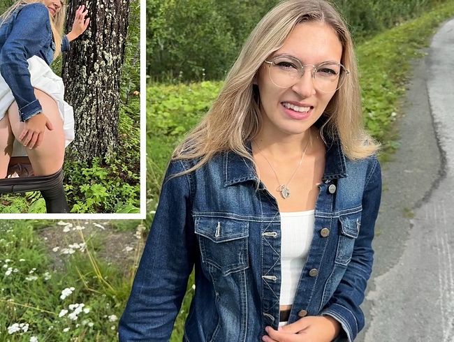 Bin ich jetzt eine HOBBYHURE? Mit FREMDEN im WALD gefickt?