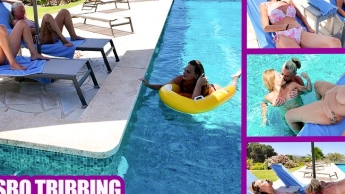 DIRTY TINA WELTPREMIERE?! FFF LESBO TRIBBING FACESITTING OUTDOOR 3ER!!!