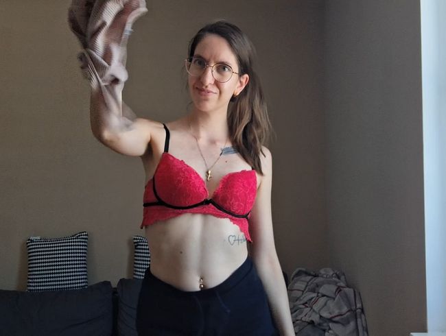 Ist das zu intim?!? Zum 1x vor laufender Kamera selbst angefasst