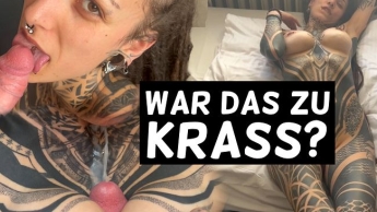 Online Bekanntschaft getroffen für Sex.Er übertreibt es fast und zerfickt mein Loch&Titten komplett