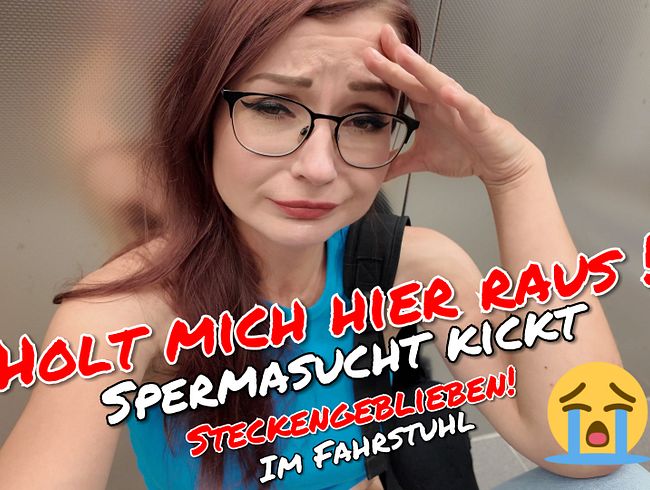 Spermasucht Kickt!! Stecken geblieben im Fahrstuhl…