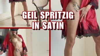 TSXXL-ANGEL23X6 GEIL SPRITZIG IN SATIN