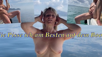 Wie Pisse ich am Besten vom Boot aus