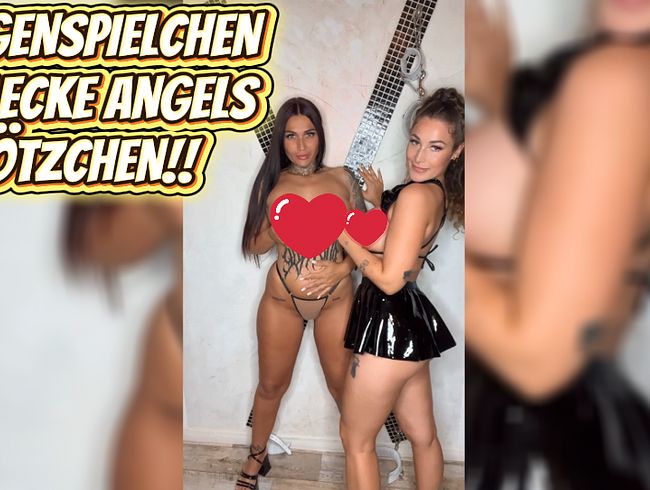 Zungenspielchen- ich lecke Angels Fötzchen!
