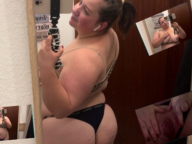 Endlich trau ich mich dir meine Kurven zu zeigen würdest du drauf abspritzen?