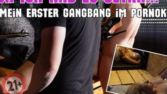 FUCK ICH HAB ES GETAN !!! Mein erster GANGBANG im PornoKINO!
