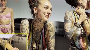 Lesben Sex mitten auf der Venus ! Schnuggie und Aja-Moon lösen Blitzgewitter aus !!! .