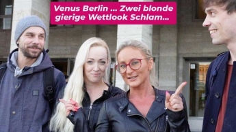 Venus Fotzen schleppen 2 geiler Typen von der Messe ab !!!
