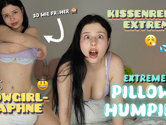 COWGIRL Daphne – reite, reite, heiter bis zum ULTRA-ORGASMUS (Kissenreiten wie früher :O)