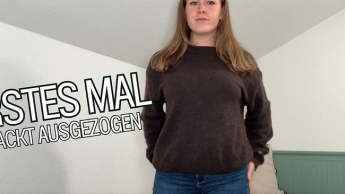 Erstes mal nackt ausgezogen