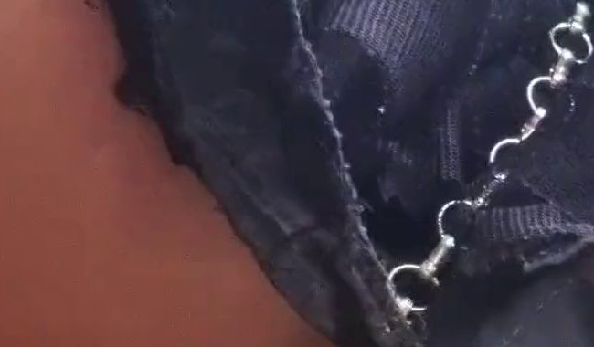 Goth P*ssfee – P*SST bei Wanderung neben die Straße OUTDOOR WALD