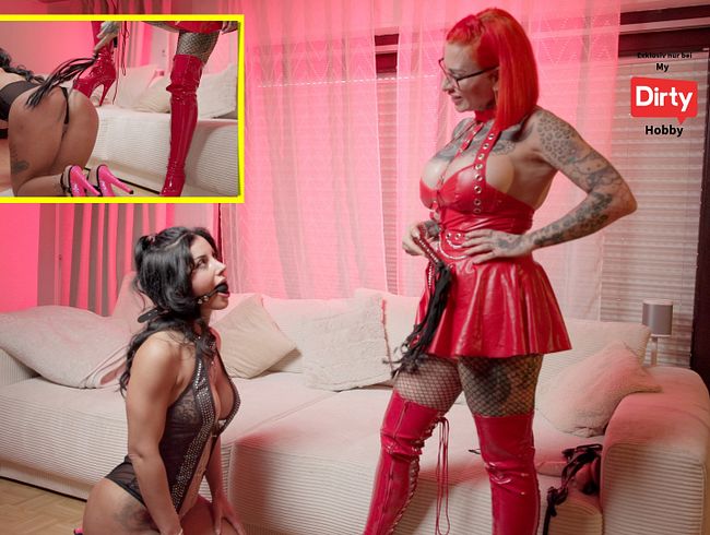 Heftige Behandlung für devotes Miststück….war das zu hart?