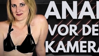 Mein erstes Mal ANAL vor der Kamera!