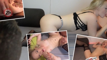 SUGGARDADDYS FICK-ÜBERRASCHUNG! ERST CUCKOLD dann AO Dreilochstute!!