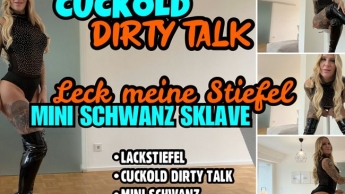 CUCKOLD Dirty Talk | Leck meine Stiefel MINI SCHWANZ SKLAVE