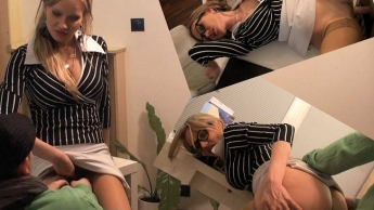 Nachsitzen mit Schwanzhungriger Uni-Bestie!!