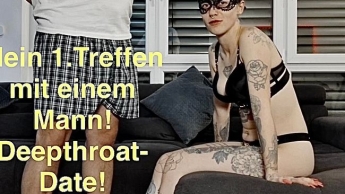 Bin ich jetzt eine SCHLAMPE?? Mein 1.Treffen mit einem Mann!