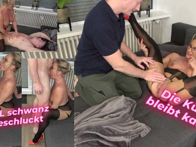 Die Küche bleibt kalt ! XXL DeepThroat… Ich reite Ihm bis Schluss!!!