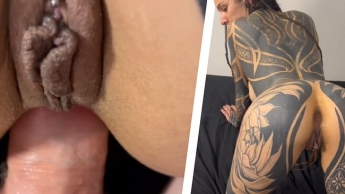 Erster Anal Creampie . Heftiger Fick !!